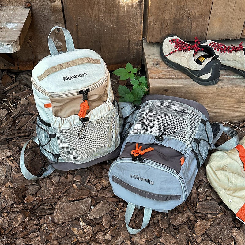 Unisex ranac od najlona za putovanje i planinarenje s prozračnim zakrivljenim naramenicama
