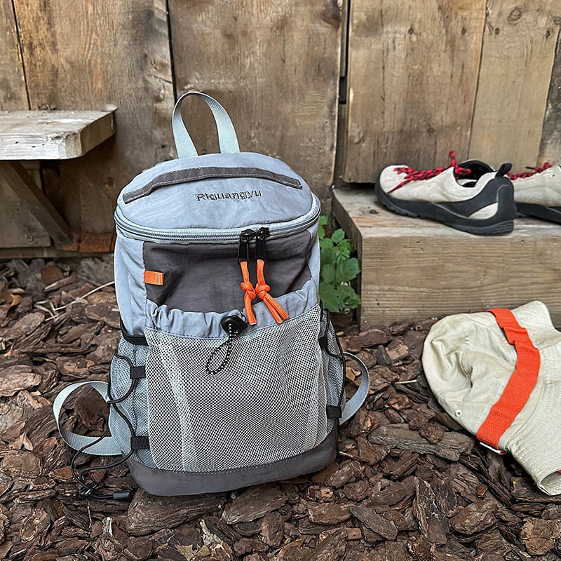 Unisex ranac od najlona za putovanje i planinarenje s prozračnim zakrivljenim naramenicama