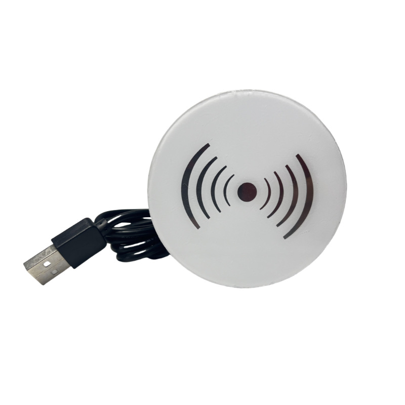 Vložený bezdrôtový nabíjač s kabelovou krabičkou – 15W, QC3.0, zabudovaná inštalácia, rýchle nabíjanie, 60 mm montážny otvor