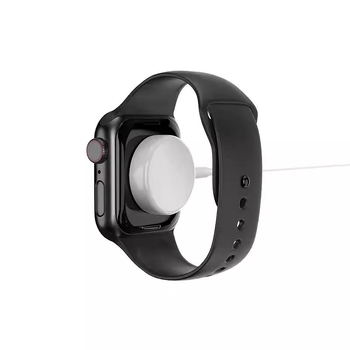 Pisen 2-v-1 Bezdrôtová Nabíjačka na Apple Watch – Stojan, Magnetické Nabíjanie, 5W, QC2.0, Kompatibilný so Series 7/6/SE