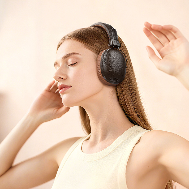 Borofone Bo34 Bluetooth slúchadlá | Bezdrôtový stereo zvuk | Bluetooth 5.4 | Rozsah 10 m | Výdrž batérie > 8 h