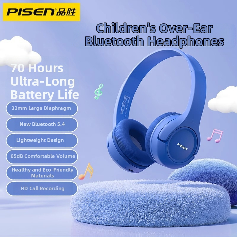 Pisen HC-100 Slúchadlá na hlavu, bezdrôtové Bluetooth, online učenie