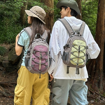 Unisex turistický a horský ruksak – nylon, veľká kapacita, polyesterové vnútro, zakrivené ramenné popruhy, vhodný pre vonkajšie aktivity