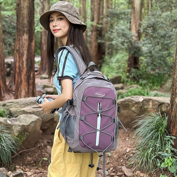 Unisex turistický a horský ruksak – nylon, veľká kapacita, polyesterové vnútro, zakrivené ramenné popruhy, vhodný pre vonkajšie aktivity