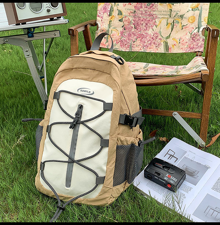 Unisex turistický a horský ruksak – nylon, veľká kapacita, polyesterové vnútro, zakrivené ramenné popruhy, vhodný pre vonkajšie aktivity