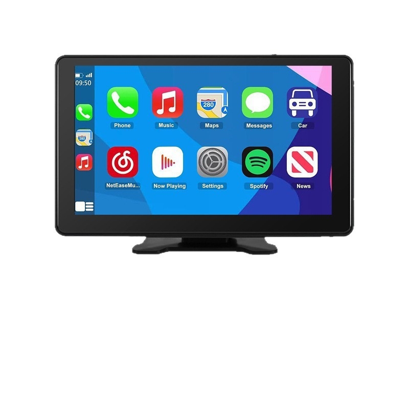 Bežični CarPlay navigacijski sustav za automobil s Bluetooth FM in HD prikazom stražnje kamere — Dual‑core CPU • 1GB RAM • 16GB ROM • 1080P zaslon • Type-C sučelje