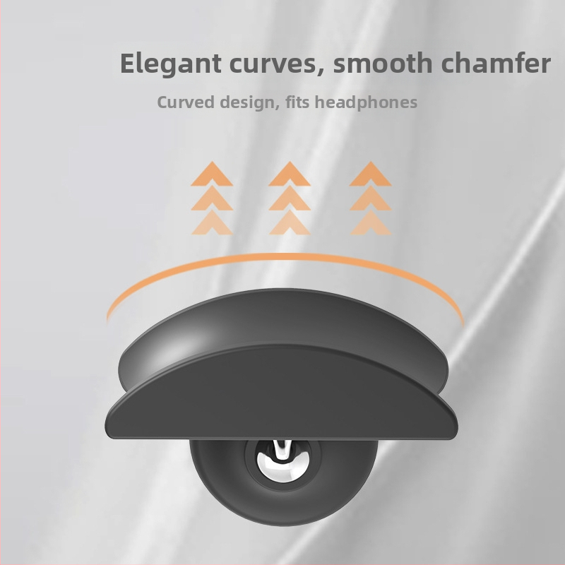 Austiņu turētājs, D3 plastmasas modelis, universāla savietojamība, sienas uzglabāšana, 74g, pielāgojams
