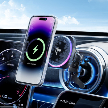 Qi2 magnetický bezdrôtový držiak do auta 15W QC3.0 pre iPhone 16