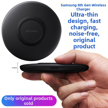 Samsung bezdrôtová nabíjačka 15W QC3.0, výstup 2A, bez magnetického nabíjania, CE/FCC/RoHS certifikovaná