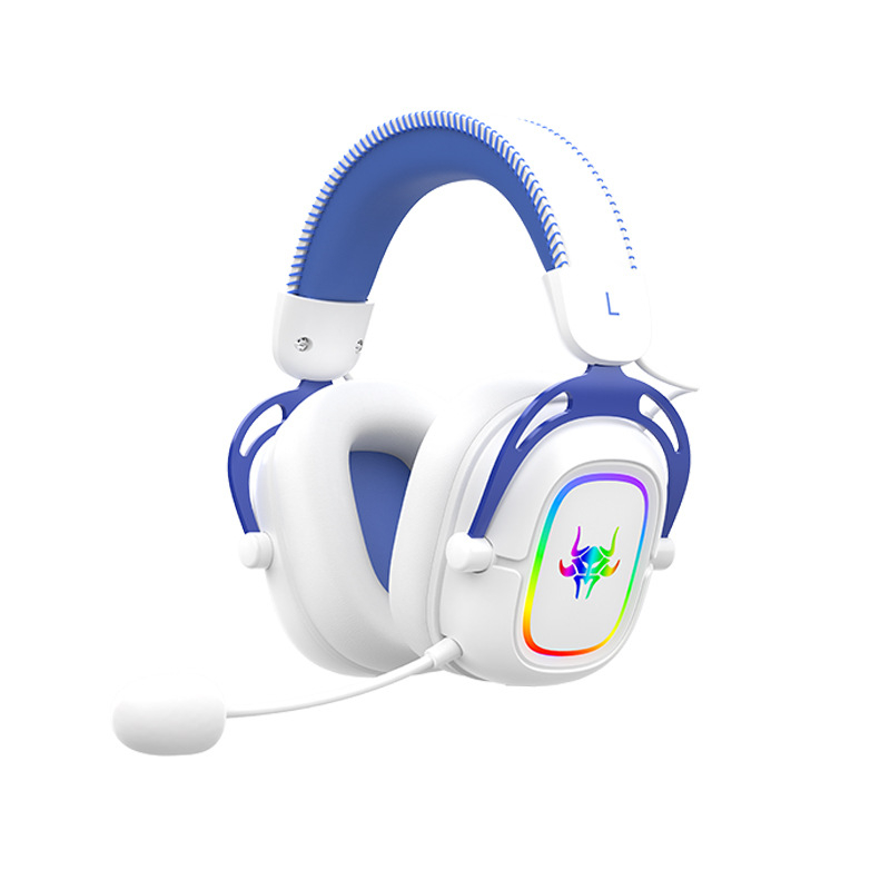 Căști de gaming over-ear, Bluetooth în trei moduri, drivere de 53 mm, 20 Hz–20 kHz, 32 Ω, 116 dB