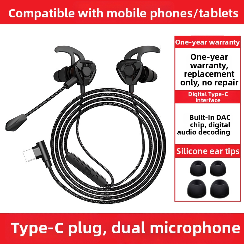 Káblové herné slúchadlá s mikrofónom, in-ear, pre PC/Desktop/notebook, 3,5 mm, 20–20000 Hz, 16 Ω