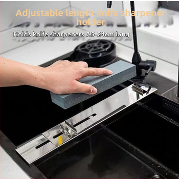 Nuga teritamise alus koduks kasutamiseks, eriliselt paks korpus, reguleeritav valamukinnitus, kiire teritamisriist