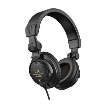 Căști de monitorizare cu fir pentru streaming live, model ISK HP-960B, design complet închis, cu bandă, jack 3,5/6,3 mm, cablu de 3 m, fără microfon