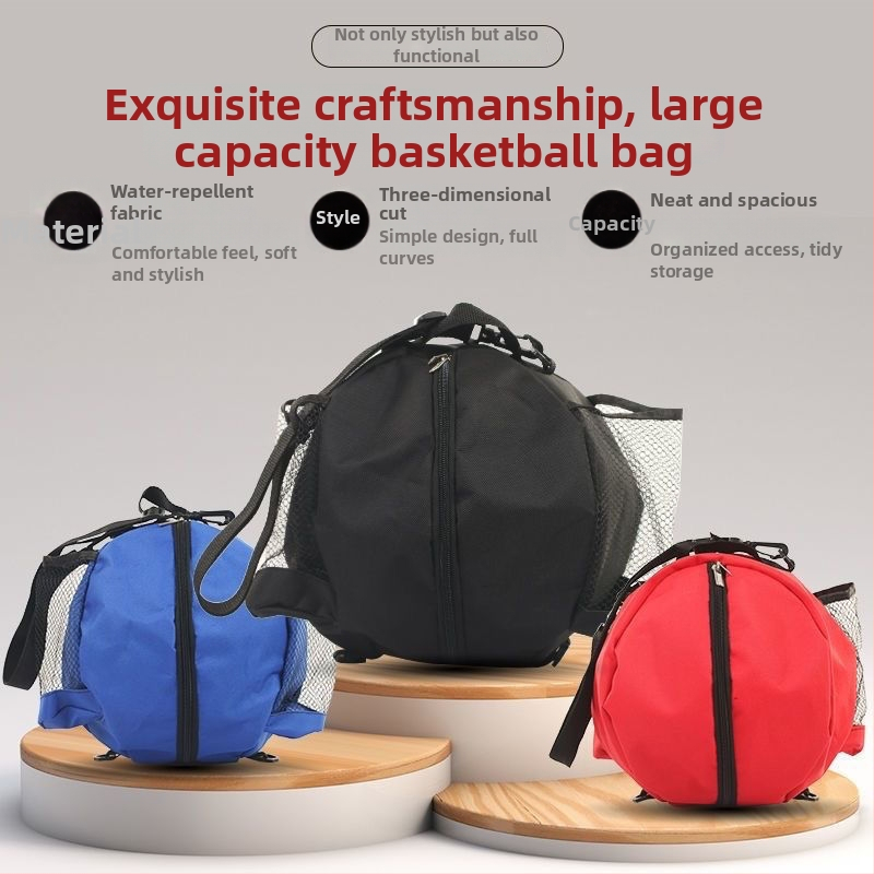 Unique basketbola soma mugursoma, daudzfunkcionāla uzglabāšanas soma basketbola apmācību aprīkojumam, sporta soma ar dubultiem siksnām