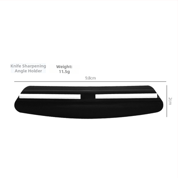 Pomočník na brúsenie nožov s pevným uhlom, keramický materiál, potlačené logo, prispôsobiteľný, moderný minimalistický štýl