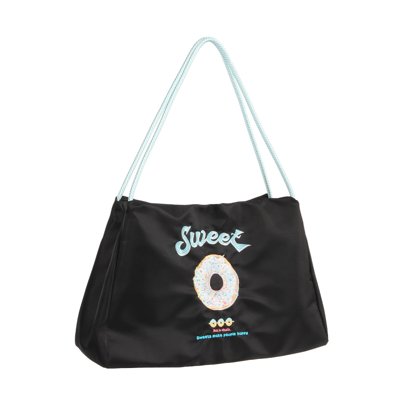 Dámska taška cez rameno s anime motívom, nylonový materiál, vodoodolná, objem 20–35 l