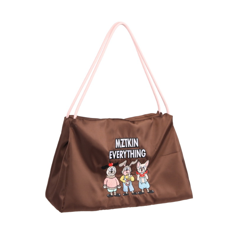 Dámska taška cez rameno s anime motívom, nylonový materiál, vodoodolná, objem 20–35 l