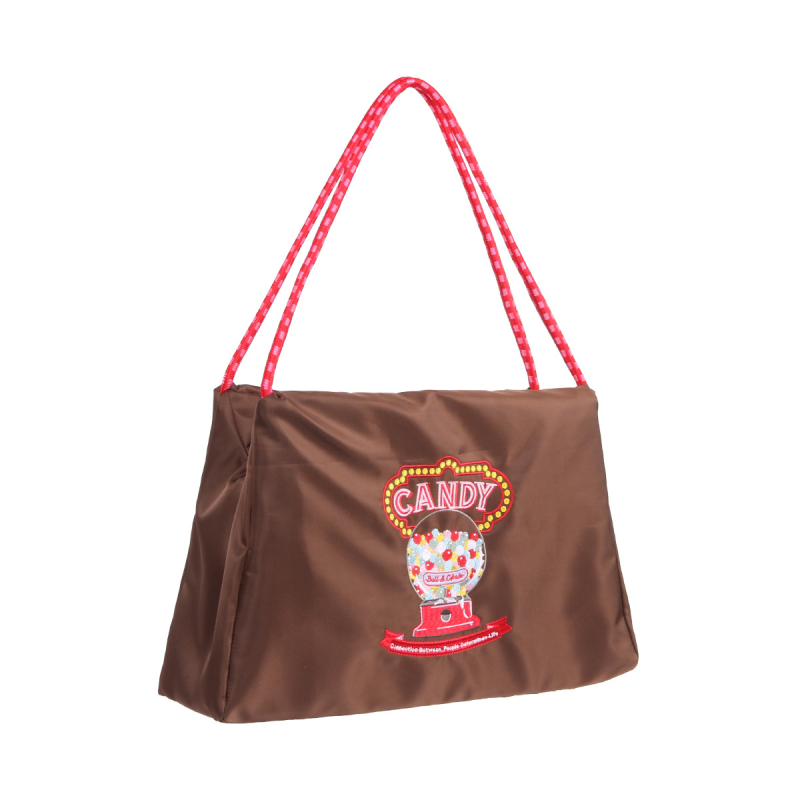 Dámska taška cez rameno s anime motívom, nylonový materiál, vodoodolná, objem 20–35 l