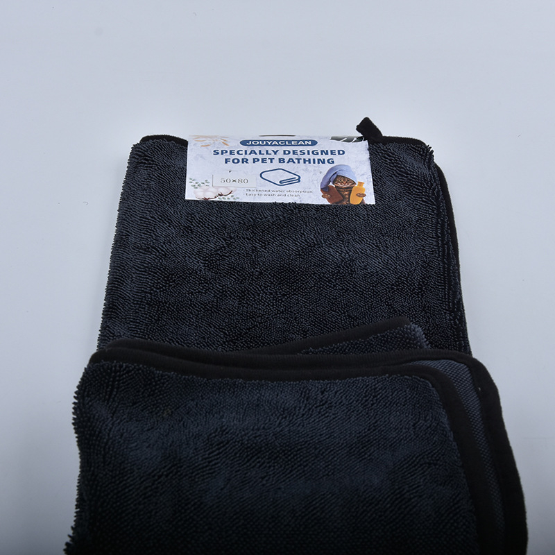 Osuška na kúpanie pre domáce zvieratá z mikrovlákna, absorbujúca, rýchloschnúca, opakovane použiteľná, pre psy – Muxing