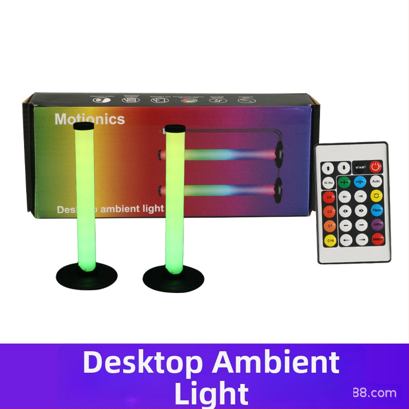 USB spēļu darbvirsmas vides gaisma ar lietotni, tālvadības pulti un pogu vadību; vadība caur lietotni un viedais slēdzis; stabu tipa uzstādīšana; mūzikas reaģējoša gaisma