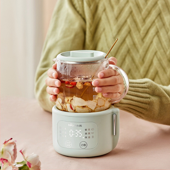 Health Pot YSH-F04E1, talpa 1 L, aukštos borosilikatinio stiklo, 360 W, prisilietimo valdymas