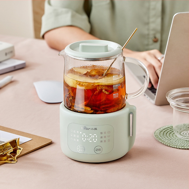 Health Pot YSH-F04E1, talpa 1 L, aukštos borosilikatinio stiklo, 360 W, prisilietimo valdymas