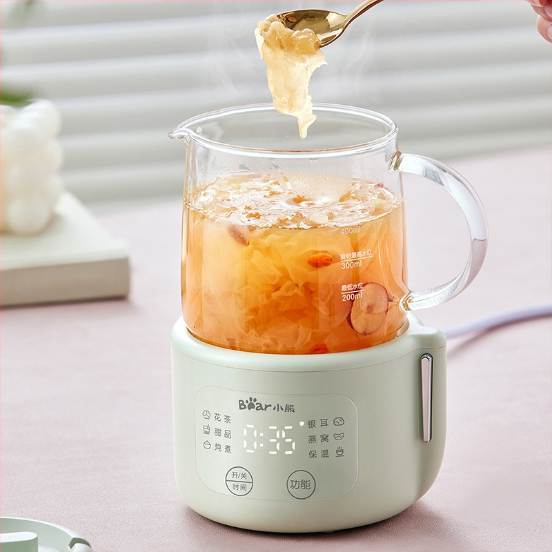 Health Pot YSH-F04E1, talpa 1 L, aukštos borosilikatinio stiklo, 360 W, prisilietimo valdymas