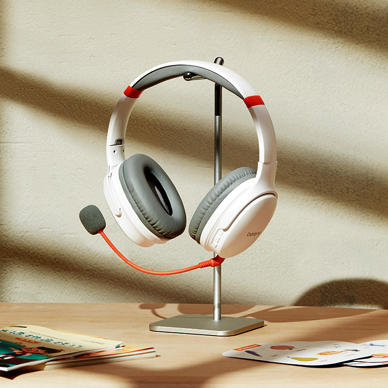 Bērnu bezvadu mācību austiņas, over-ear, modelis WJ16-B, Bluetooth 5.3, USB 2.0, skārienjūtības un pogu vadība