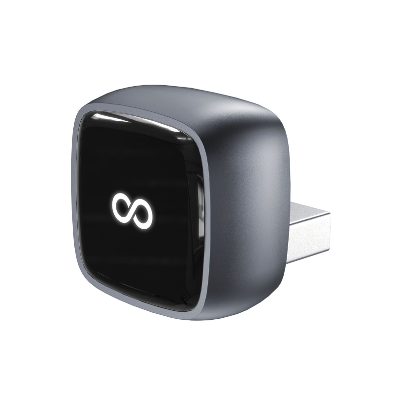 J20 2-u-1 bežični CarPlay adapter za Android Auto i CarPlay, pretvarač s kabelskog na bežični CarPlay, USB-C/USB sučelje, kompatibilan s vozilima s kabelskim CarPlay