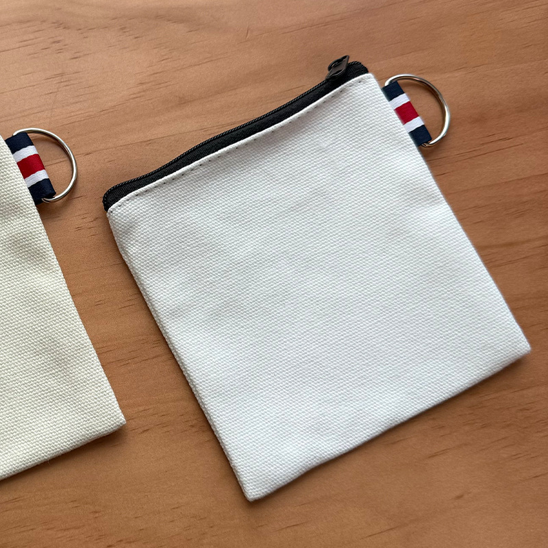 Vászon anyagú pénztárca, városi minimalist stílus, uniszex kialakítás, bélés nélküli, 2021 nyári kiadás