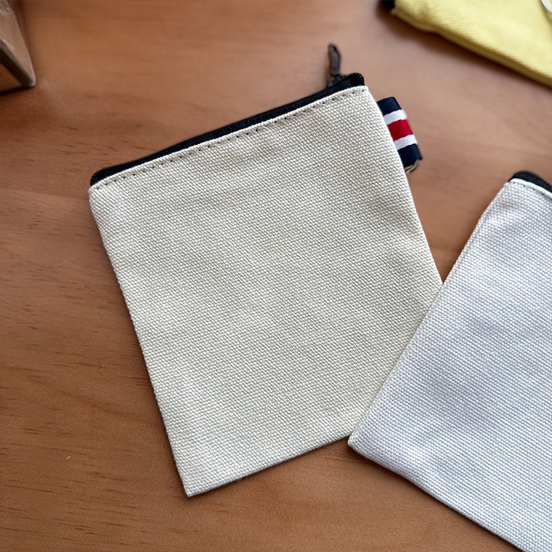 Vászon anyagú pénztárca, városi minimalist stílus, uniszex kialakítás, bélés nélküli, 2021 nyári kiadás