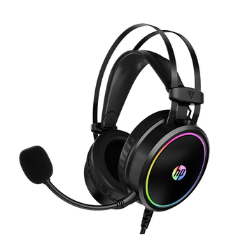 HP GH100 gaming slušalice, žične, s mikrofonom, USB/Type-C dvostruko sučelje