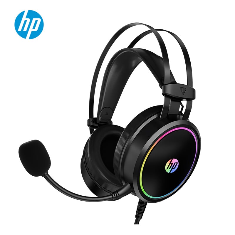 HP GH100 gaming slušalice, žične, s mikrofonom, USB/Type-C dvostruko sučelje