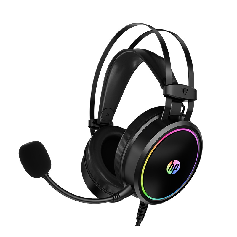 HP GH100 gaming slušalice, žične, s mikrofonom, USB/Type-C dvostruko sučelje