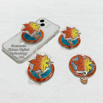 Mobilā tālruņa turētājs — magnētisks, Snap-on stiprinājums, universāla saderība, izstiepjams dizains, ABS+TPU materiāls.