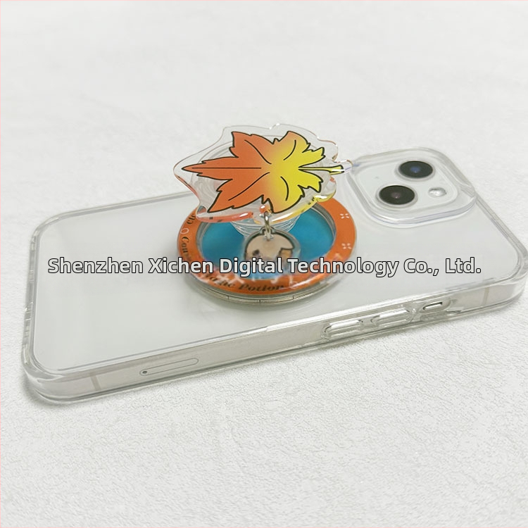 Mobilā tālruņa turētājs — magnētisks, Snap-on stiprinājums, universāla saderība, izstiepjams dizains, ABS+TPU materiāls.