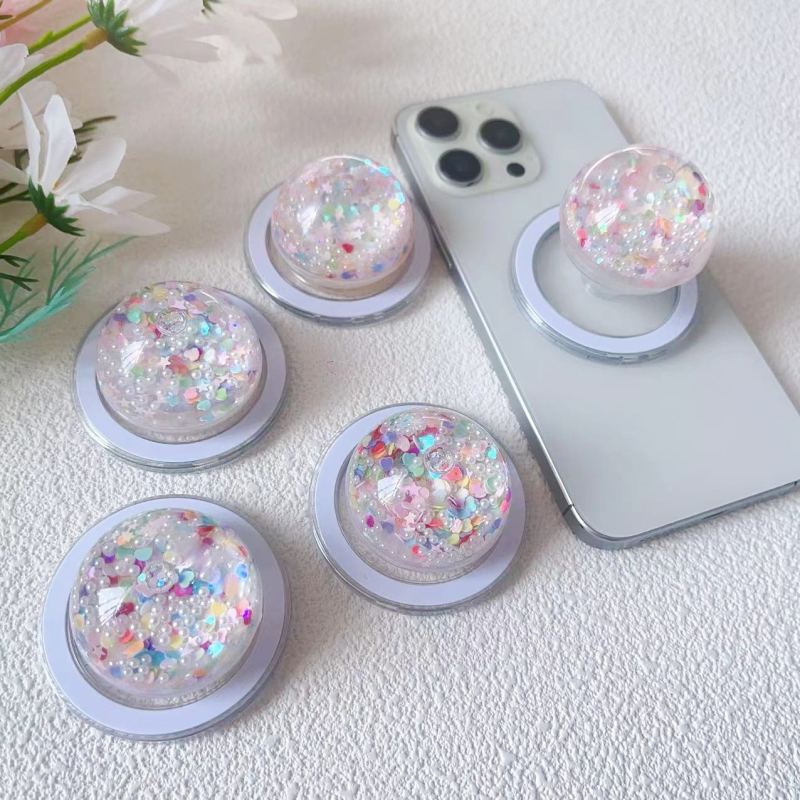 Suport magnetic pentru telefon, stil desen animat, material PC, funcție magnetică