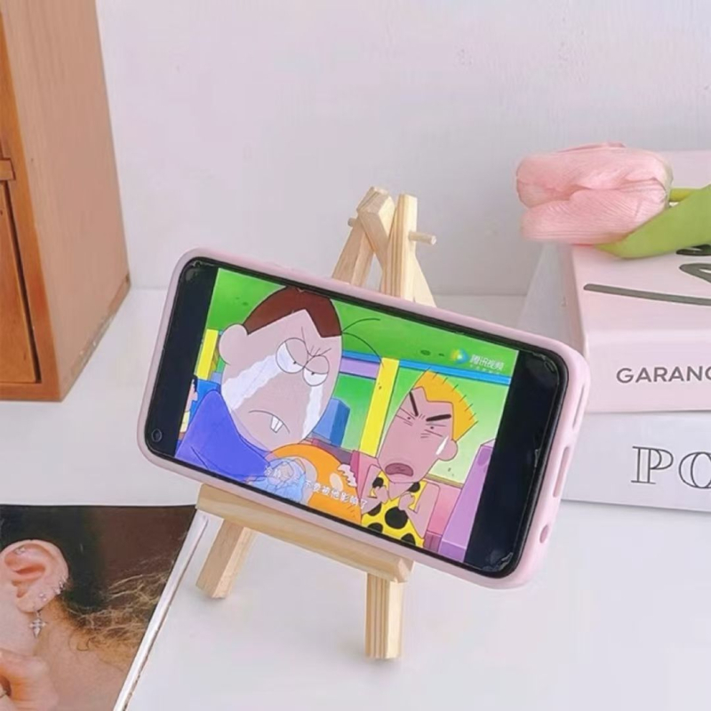 Drveni držač za tablet i telefon za čitanje, trokutastistalak u korejskom stilu, stolna dekoracija
