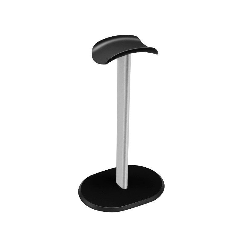 Austiņu statīvs no alumīnija sakausējuma – darbam pie galda, savietojams ar austiņām, svars 170 g