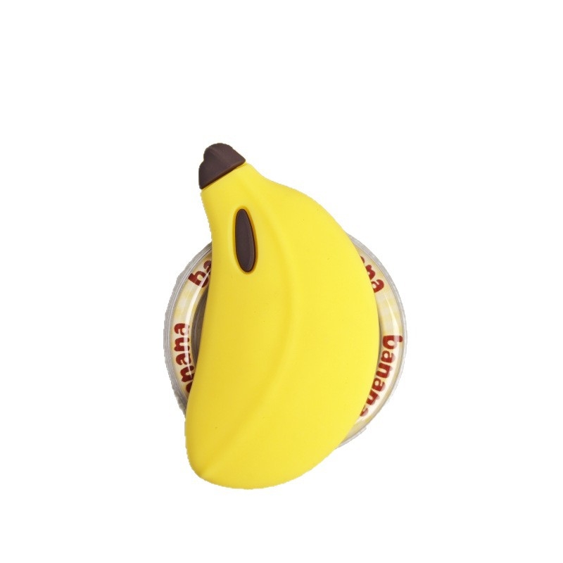 Banānu formas silikona magnētiskais turētājs telefonam – Snap-On