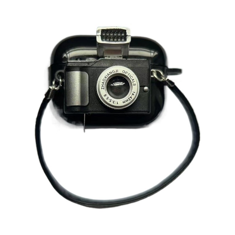 Retro futrola za AirPods Pro - TPU mekano kućište, injekcijsko oblikovanje, univerzalna kompatibilnost