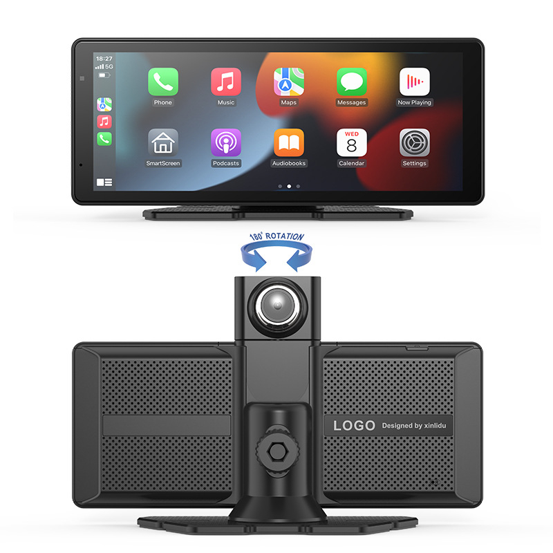 Auto kamera s bežičnim CarPlayem i središnjim zaslonom, model M52, dual-core procesor, 1 GB RAM, 1080P rezolucija, USB-C sučelje