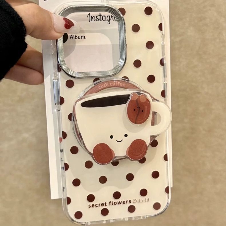 Plastični držač za mobitel, crtani stil; podrška prilagodbi