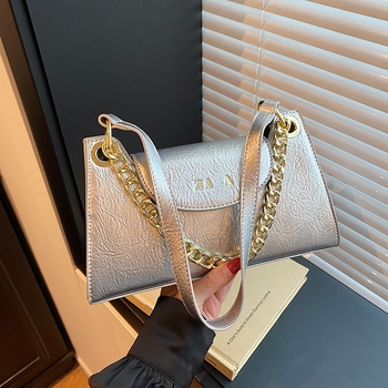 PU kis négyzet alakú táska gyémánt mintával, láncos keresztpánt, mindennapi női táska, 2025-őszi megjelenés