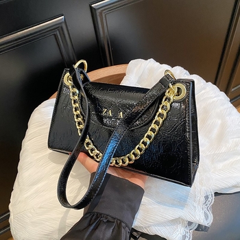 PU kis négyzet alakú táska gyémánt mintával, láncos keresztpánt, mindennapi női táska, 2025-őszi megjelenés