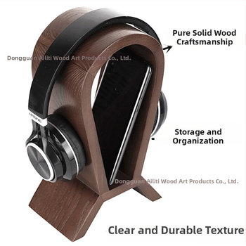 Galda statīvs austiņām E06 — alumīnija sakausējums, 0.75 kg, daudzfunkcionāls