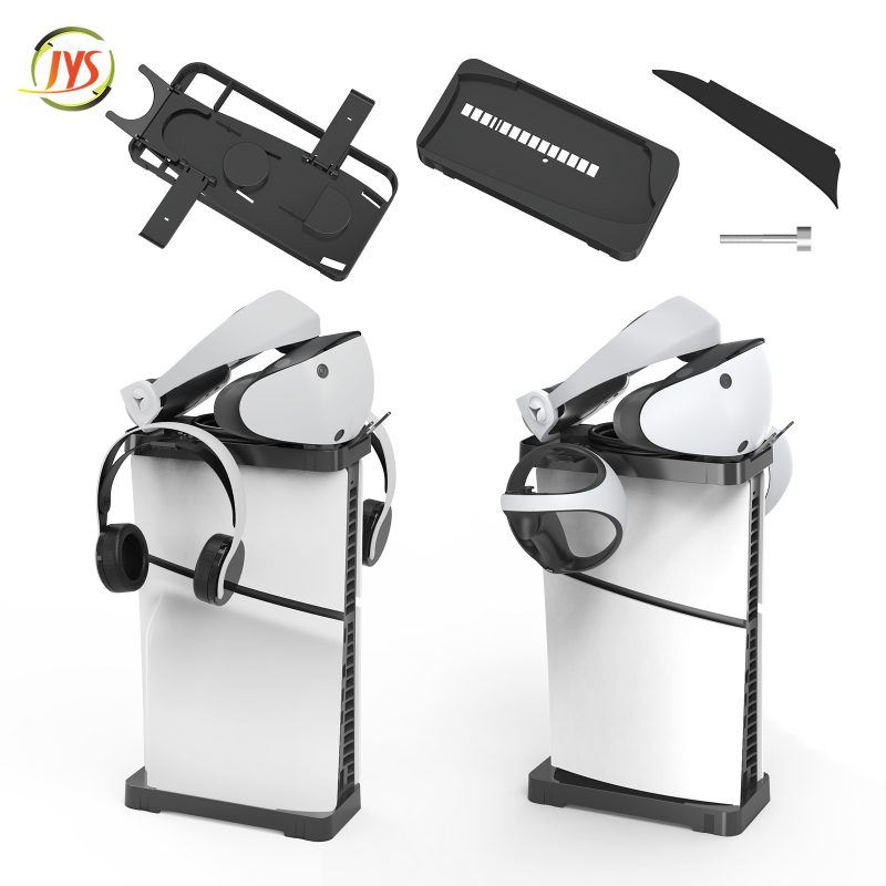 Stalak za PS5 Slim – horizontalna i vertikalna podrška s prostorom za VR2 headset, ABS materijal, 281 g