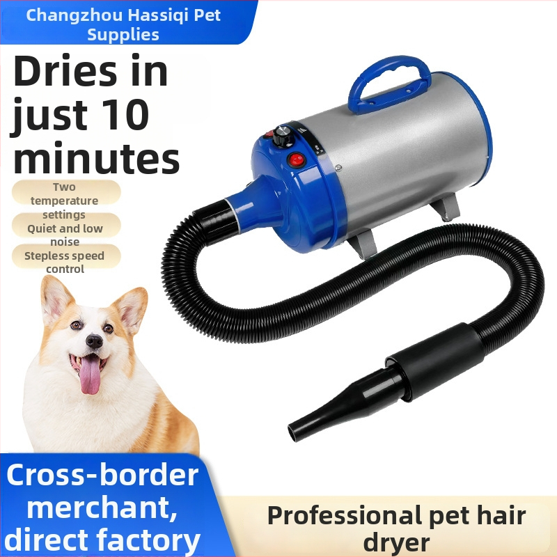 Sušič na psov 2000W, AC motor, 220V, ochrana proti prehriatiu, model Hsq-pet beauty water blower