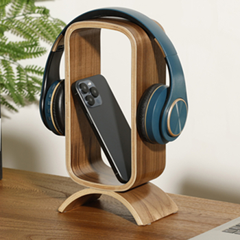 Abothline E-12 Galda austiņu statīvs – Alumīnija sakausējums, Saderīgs ar austiņām, 1 m kabelis, Vienas gada garantija