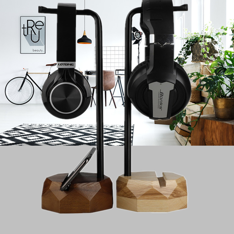 Austiņu galda statīvs, alumīnija sakausējuma konstrukcija, saderīgs ar E77 un Sony Utopia, modelis E17012, svars 0,75 kg